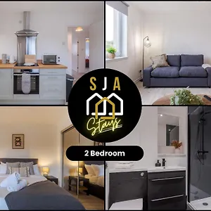 Apartment Merkland - Sja - Modern 2 Bed, Aberdeen